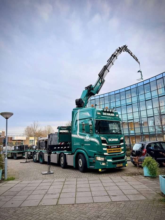 bouwlogistiek de haan transport