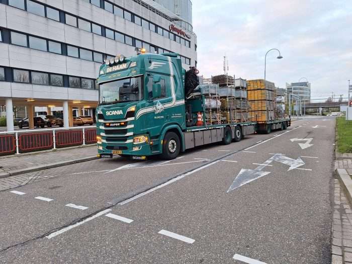bouwlogistiek - Transport bouwmaterialen