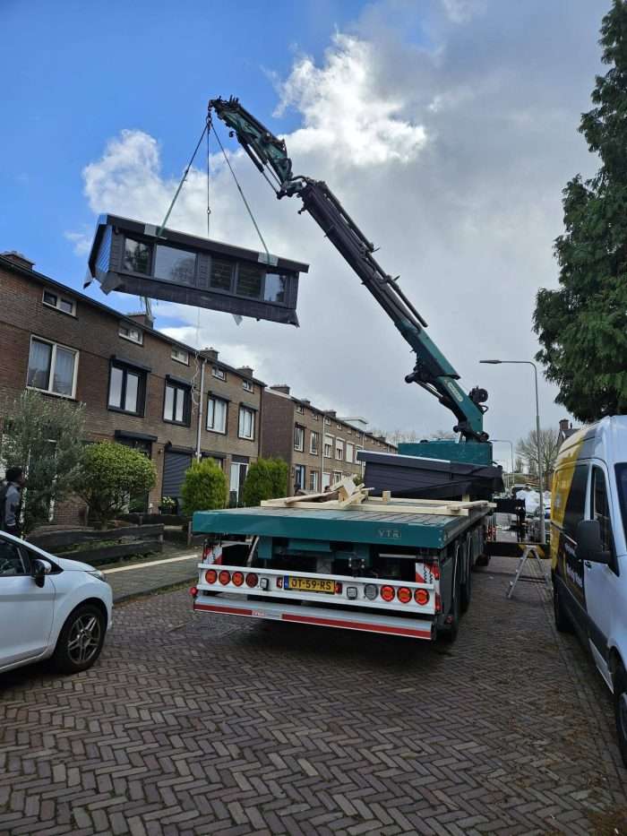 bouwlogistiek - Dak en gevel transport