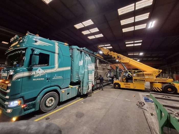 Machine verplaatsen, intern of naar een nieuwe locatie