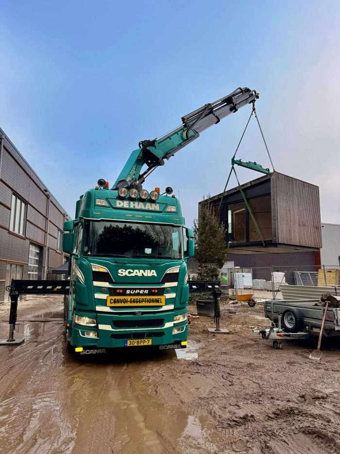 de haan transport units en containers